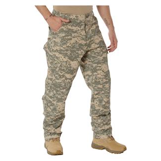 Men's Rothco Combat Uniform Pants ACU Digital Camo