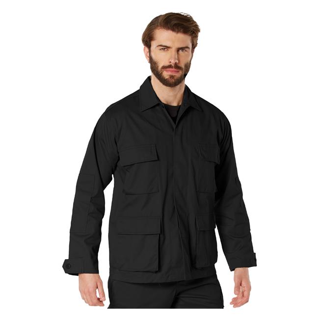 black military dress shirt Rothco