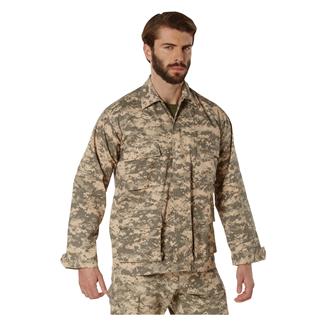 Men's Rothco Digital Camo BDU Shirt ACU Digital Camo
