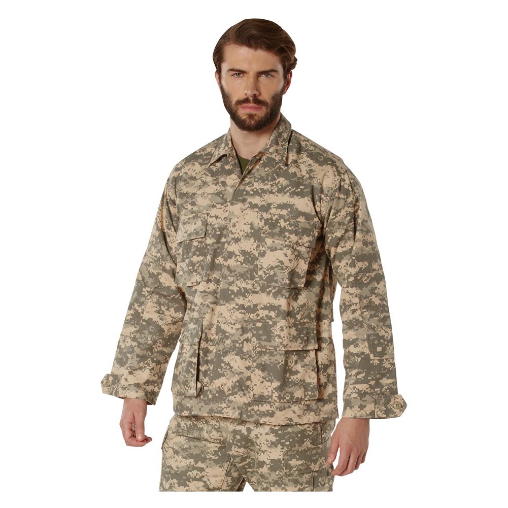Men's Rothco Digital Camo BDU Shirt - Main Image
