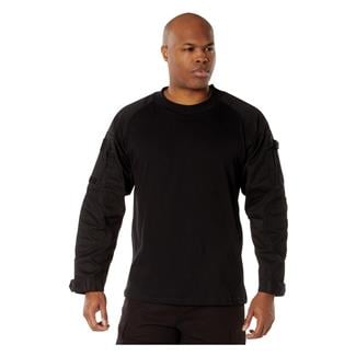 Men's Rothco Tactical Airsoft Combat Shirt Black