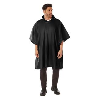 Men's Rothco Poncho Black