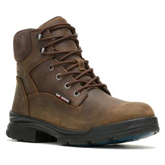 Men's Wolverine 6" DuraShocks SR Icon Waterproof Boots Dark Brown