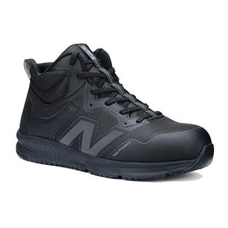 Men's New Balance Evolve Mid SD10 Composite Toe Boots Black / Black