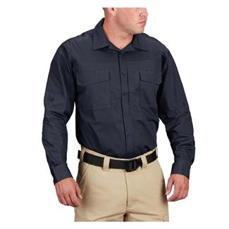 Men's Propper Revtac Long Sleeve Stretch Shirt LAPD Navy