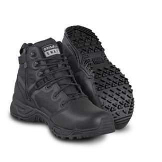 Men's Original SWAT 6" Alpha Fury Side-Zip Waterproof Boots Black