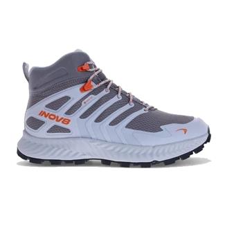 Women's Inov-8 Roclite Mid GTX Boots Gray / Light Gray / Coral