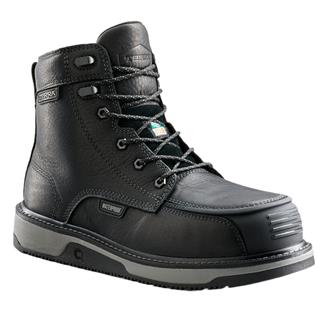 Men's Terra 6" Ironstone Wedge Composite Toe Waterproof Boots Black