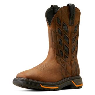 Men's Ariat Big Rig Tread VentTEK Boots Earth / Graphite