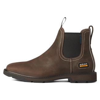 Men's Ariat Groundbreaker Chelsea Wide Square Toe Waterproof Boots