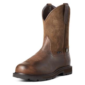 Men's Ariat Groundbreaker MetGuard Steel Toe Boots Brown