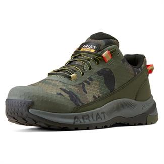 Men's Ariat Outpace Shift Composite Toe Camo