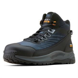 Men's Ariat Outpace Shift Mid Composite Toe Boots Dark Shadow