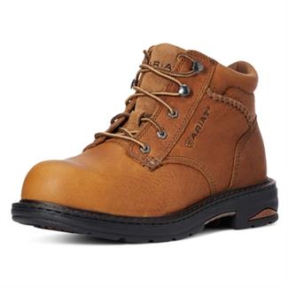 Women's Ariat Macey Composite Toe Boots Dark Peanut
