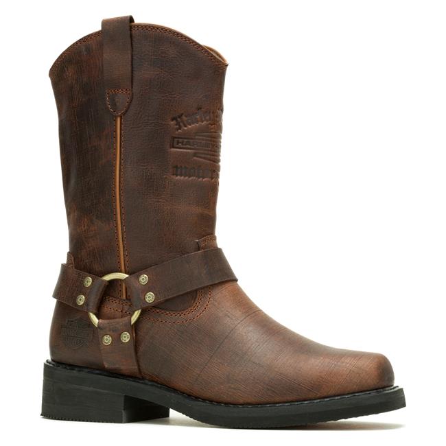 Men's Harley Davidson Footwear Hustin West Side-Zip Boots