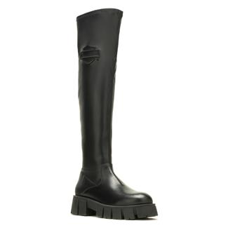 Women's Harley Davidson Footwear Uplift OTK Boots Black