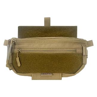 Agilite Six Pack Hanger Pouch Including Fanny Pack Conversion Strap Coyote Brown
