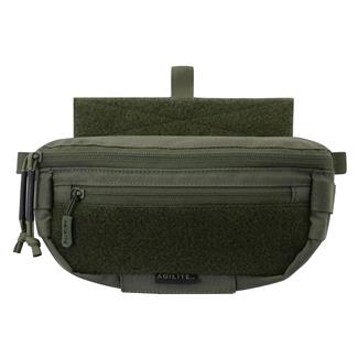 Agilite Six Pack Hanger Pouch Including Fanny Pack Conversion Strap Ranger Green