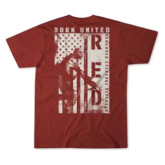 Men's Born United R.E.D Friday T-Shirt Cardinal Red