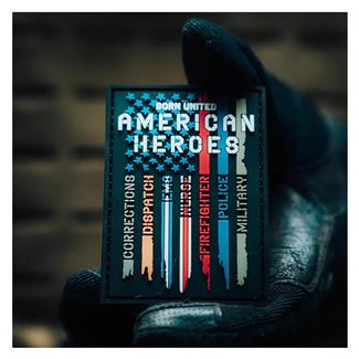 Born United Heroes Patch Black