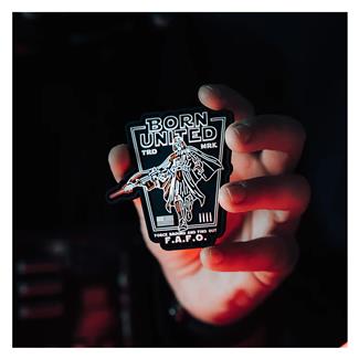 Born United Vader Fafo Patch Black