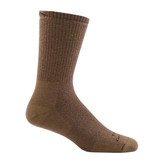 Men's Darn Tough Boot Heavyweight Tactical Socks with Full Cushion Coyote Brown