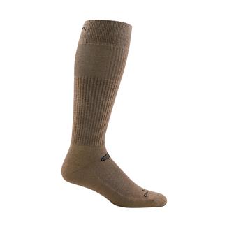 Men's Darn Tough Boot Mid-Calf Lightweight Tactical Sock with Cushion Coyote Brown