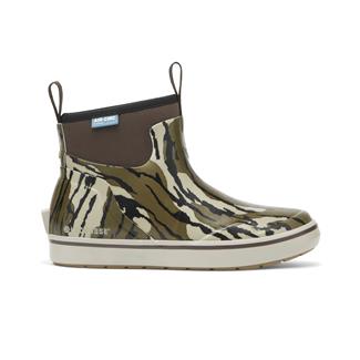 Women's LaCrosse 6" Alpha Deck Waterproof Boots Mossy Oak Original Bottomland