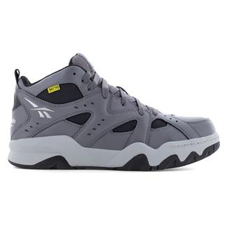 Men's Reebok ATR Decimator Mid Cut Met Guard Composite Toe Gray / Black