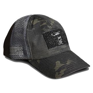 Nine Line Dark American Made Mesh Back Hat With Drop Line MultiCam Black