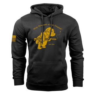 Men's Nine Line Pooh Bear Hoodie Black