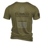 Nine Line Tri-Blend The Oath T-Shirt