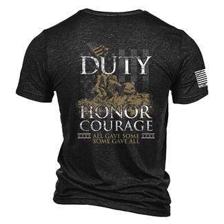 Nine Line Duty Honor Courage T-Shirt Black