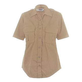 Women's Elbeco ADU Short Sleeve RipStop Shirt Khaki