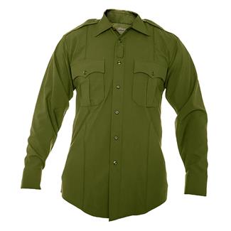 Women's Elbeco CX360 Long Sleeve Shirt OD Green