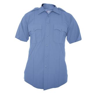 Women's Elbeco CX360 Short Sleeve Shirt Medium Blue