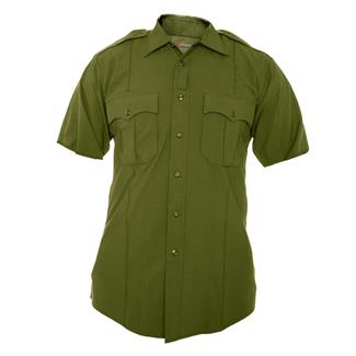 Women's Elbeco CX360 Short Sleeve Shirt OD Green
