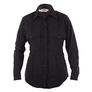 Women's Elbeco Distinction Long Sleeve Poly / Wool Shirt Navy