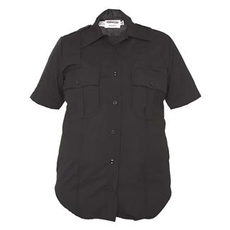 Women's Elbeco Distinction Short Sleeve Poly / Wool Shirt Navy