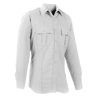 Women's Elbeco DutyMaxx Long Sleeve Poly / Rayon Stretch Shirt White