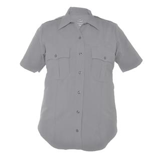 Women's Elbeco DutyMaxx Short Sleeve Poly / Rayon Stretch Shirt Gray