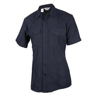 Women's Elbeco HeroGuard DuPont Nomex Battalion Short Sleeve Shirt Midnight Navy