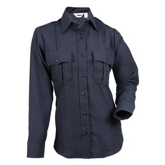 Women's Elbeco HeroGuard DuPont Nomex Bravo Long Sleeve Shirt Midnight Navy