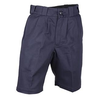 Men's Elbeco HeroShield 100% Cotton Traditional Pleated Shorts Midnight Navy