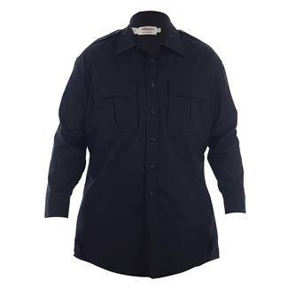 Women's Elbeco Paragon Plus Long Sleeve Poplin Shirt Midnight Navy