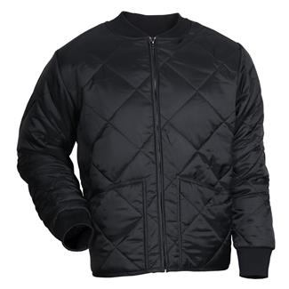 Men's Elbeco Quilted Bomber Jacket Black