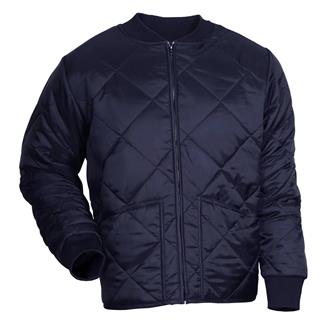 Men's Elbeco Quilted Bomber Jacket Midnight Navy