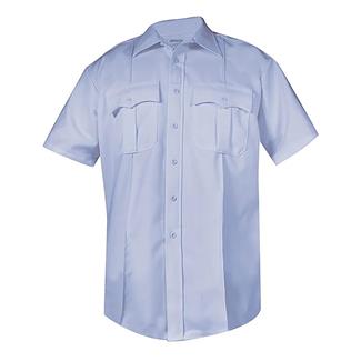 Men's Elbeco T2 Short Sleeve Shirt Medium Blue