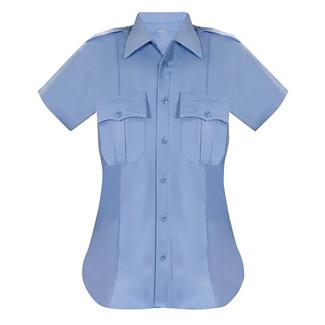 Women's Elbeco T2 Short Sleeve Shirt Medium Blue