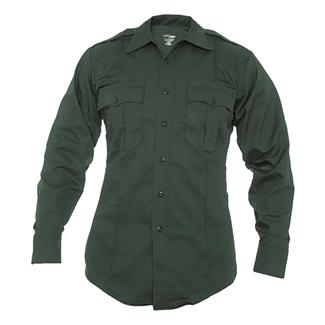Men's Elbeco TexTrop2 Long Sleeve Polyester Shirt Spruce Green